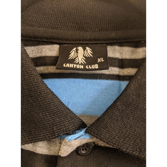 CANYON CLUB Mens Size XL Polo Shirt with Collar - Picture 2 of 4